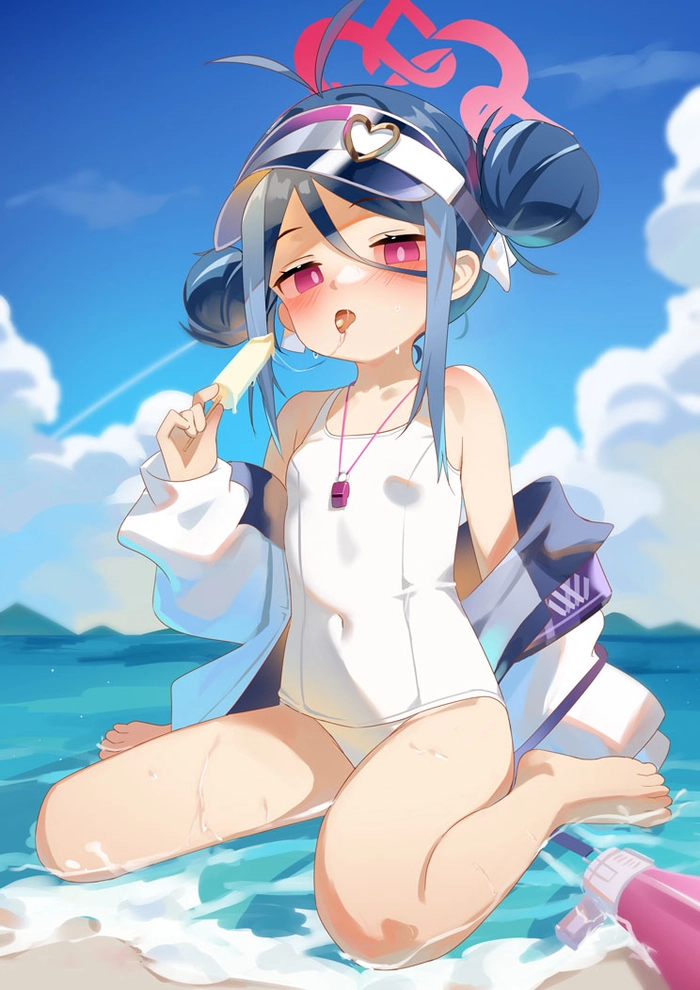 Album ảnh Nemugaki Fubuki đốn tim anh em 18+ 15 Anh Nemugaki Fubuki uon nguoi tren bai bien