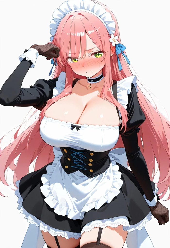 Xem ngay 288+ ảnh Hanazono Hahari hentai – Mẹ bỉm quốc dân 27 Hinh Hanazono Hahari cosplay maid goi cam