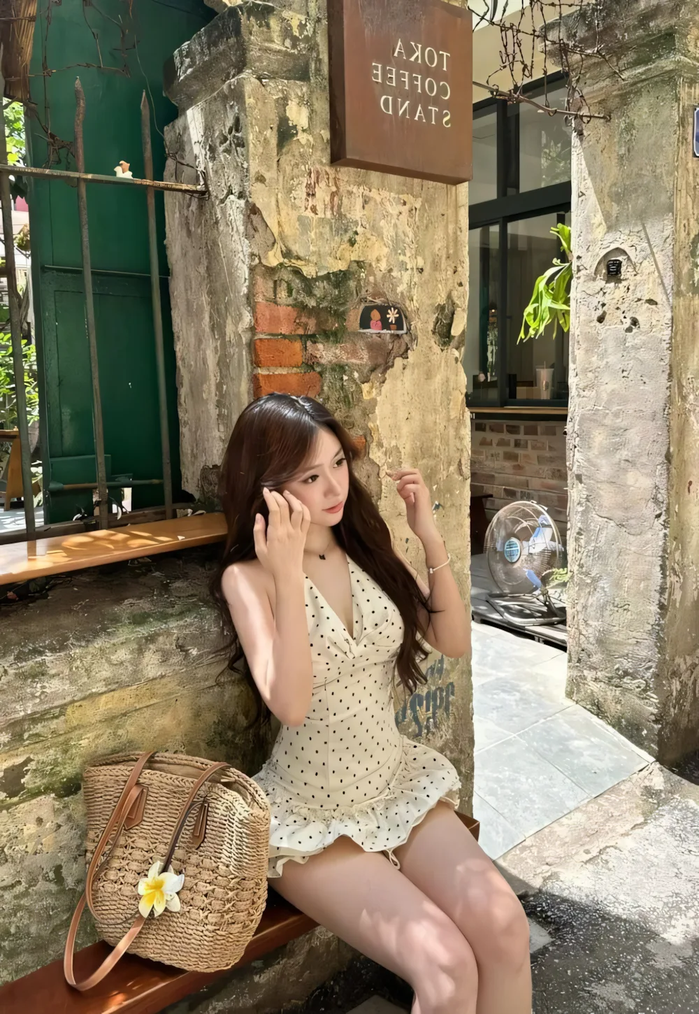 anh gai mac vay sieu ngan 7