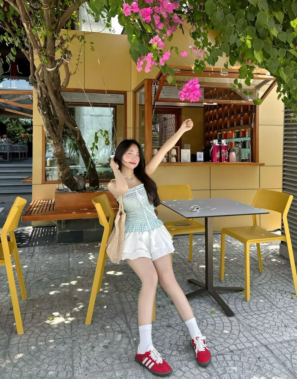 anh gai xinh mac chan vay ngan trang 2