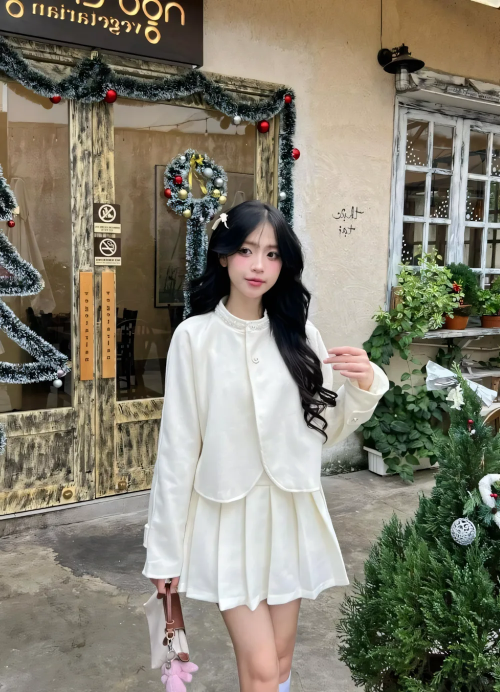 anh gai xinh mac chan vay ngan trang 4