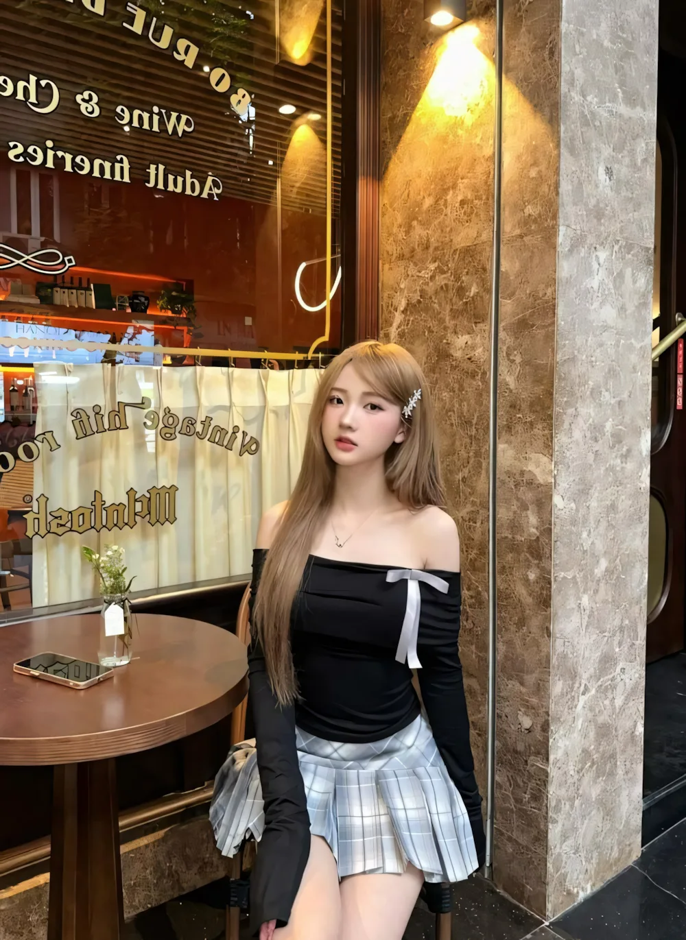 anh gai xinh mac vay xep ly ngan 4