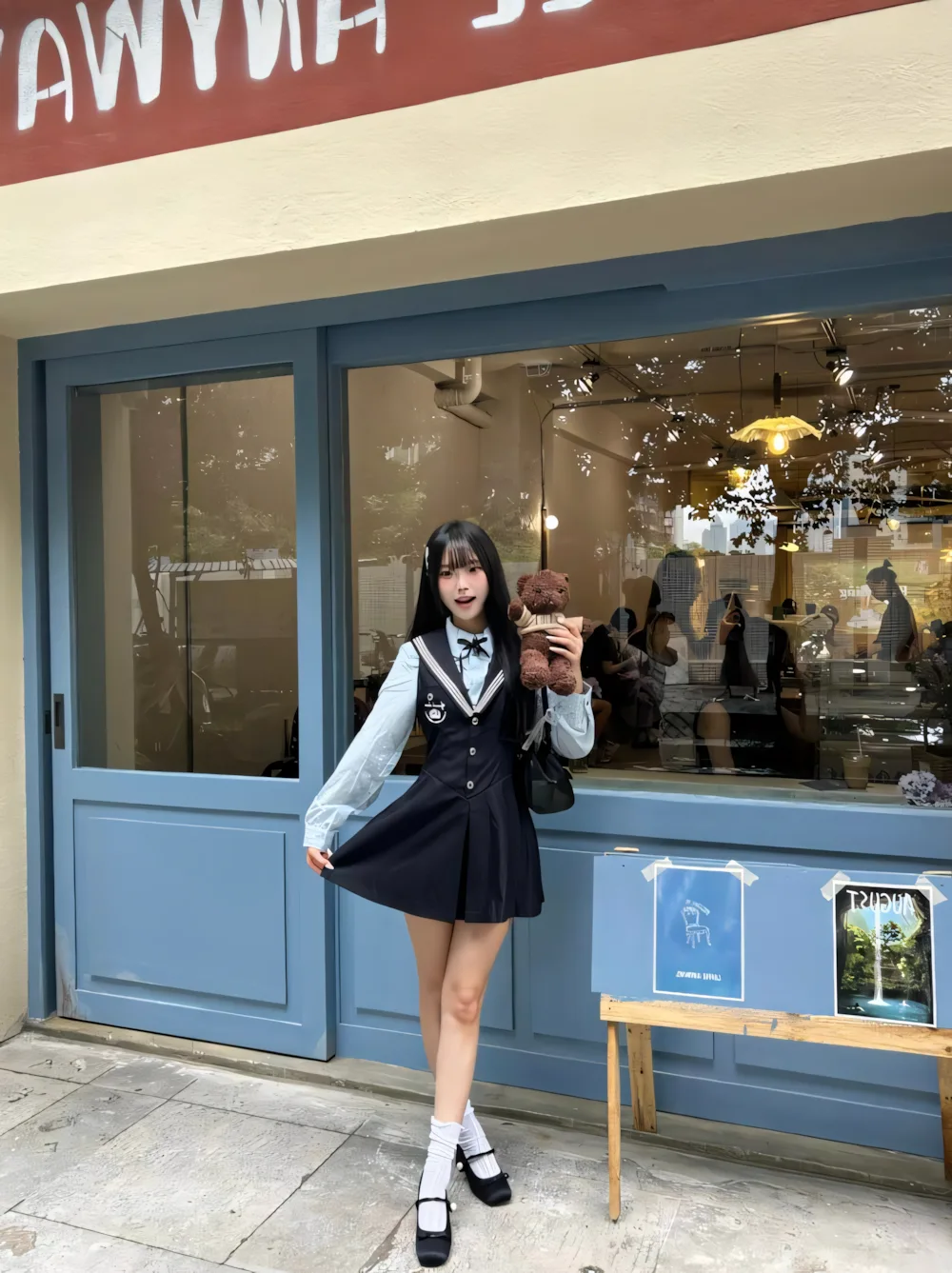 anh nu sinh mac vay ngan 10