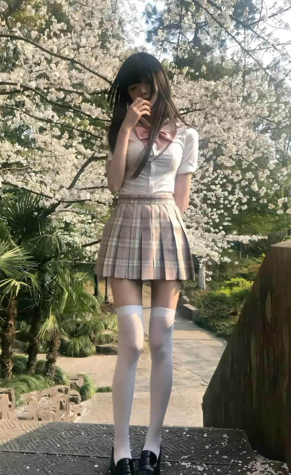 anh nu sinh mac vay ngan 4